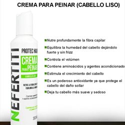 crema para peinar cabello lizo 300ml
